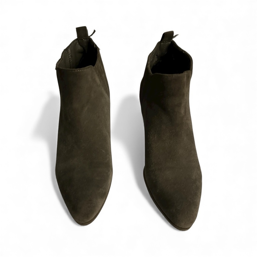 Chic Dark Brown Ankle Booties